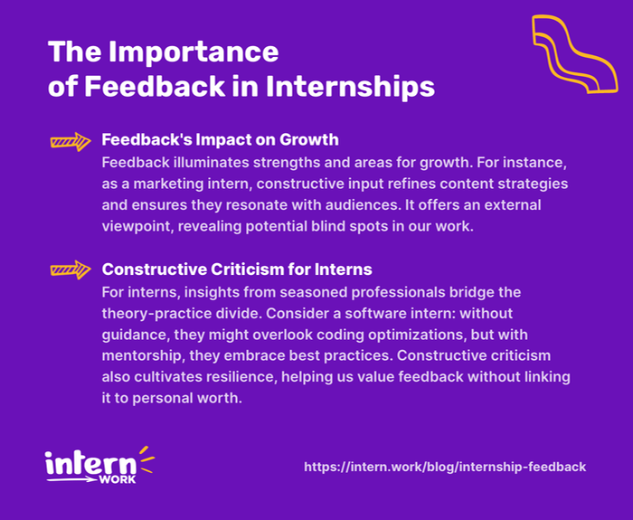 Understanding the Importance of Feedback in Internships